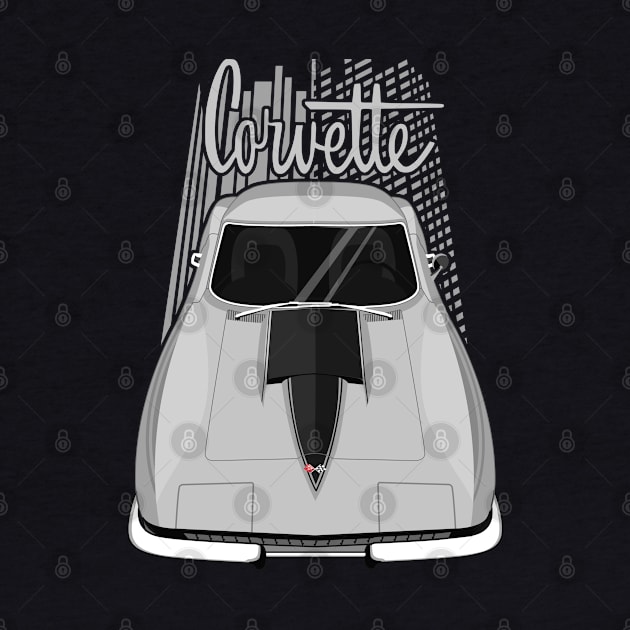 Corvette C2 - Silver by V8social